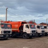 Вывоз строительного мусора в Краснодаре бункерами-лодочками 8м3