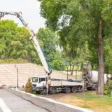 Услуги автобетононасоса