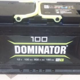 Аккумулятор dominator 100а/ч 800 a (оп)