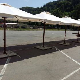 Зонты 3х3 м. и 4х4 м. для кафе, пляжей, ресторанов