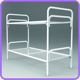 Двухъярусные кровати металлические для рабочих