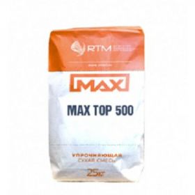 Max Top 500. Упрочнитель поверхности бетонного пола с металлическим наполнителем